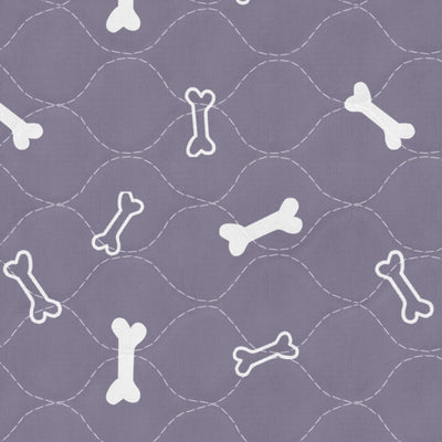 Tapis de propreté lavable pour chien - Gris